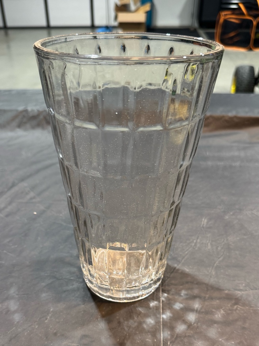 Syndicate Sales Inc Cut Glass Vase Vintage 4239B